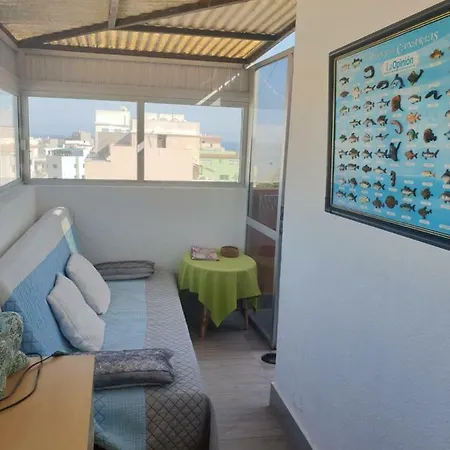 美丽海景拉斯加乐塔斯可爱一室公寓